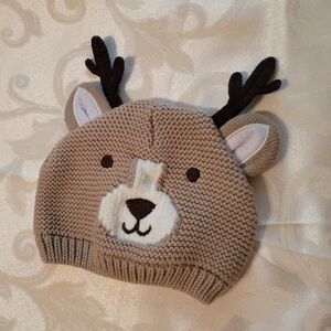 Carter's infant reindeer skullcap size 0- 3 mos